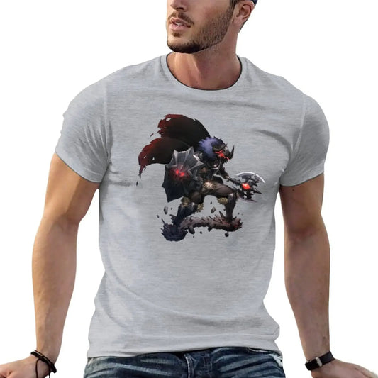 Epic Seven Dark Corvus  T-Shirt Gray